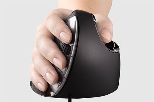 Evoluent Maus VerticalMouse D Rechts medium wired anthrazit retail