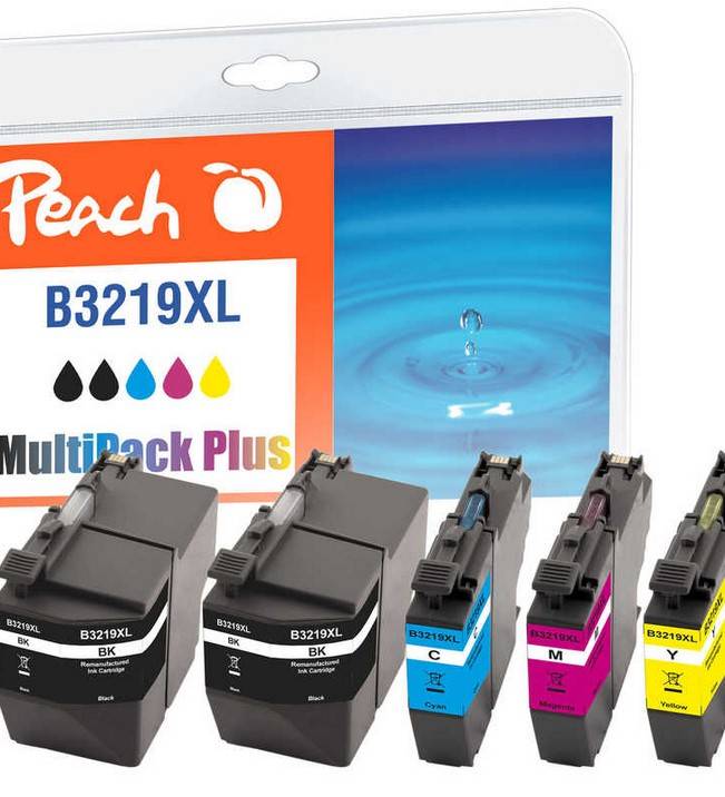 Peach Patrone Brother Nr.3219XL MultiPackPlus REM,KOM Peach Patrone Brother Nr.3219XL MultiPackPlus REM,KOM