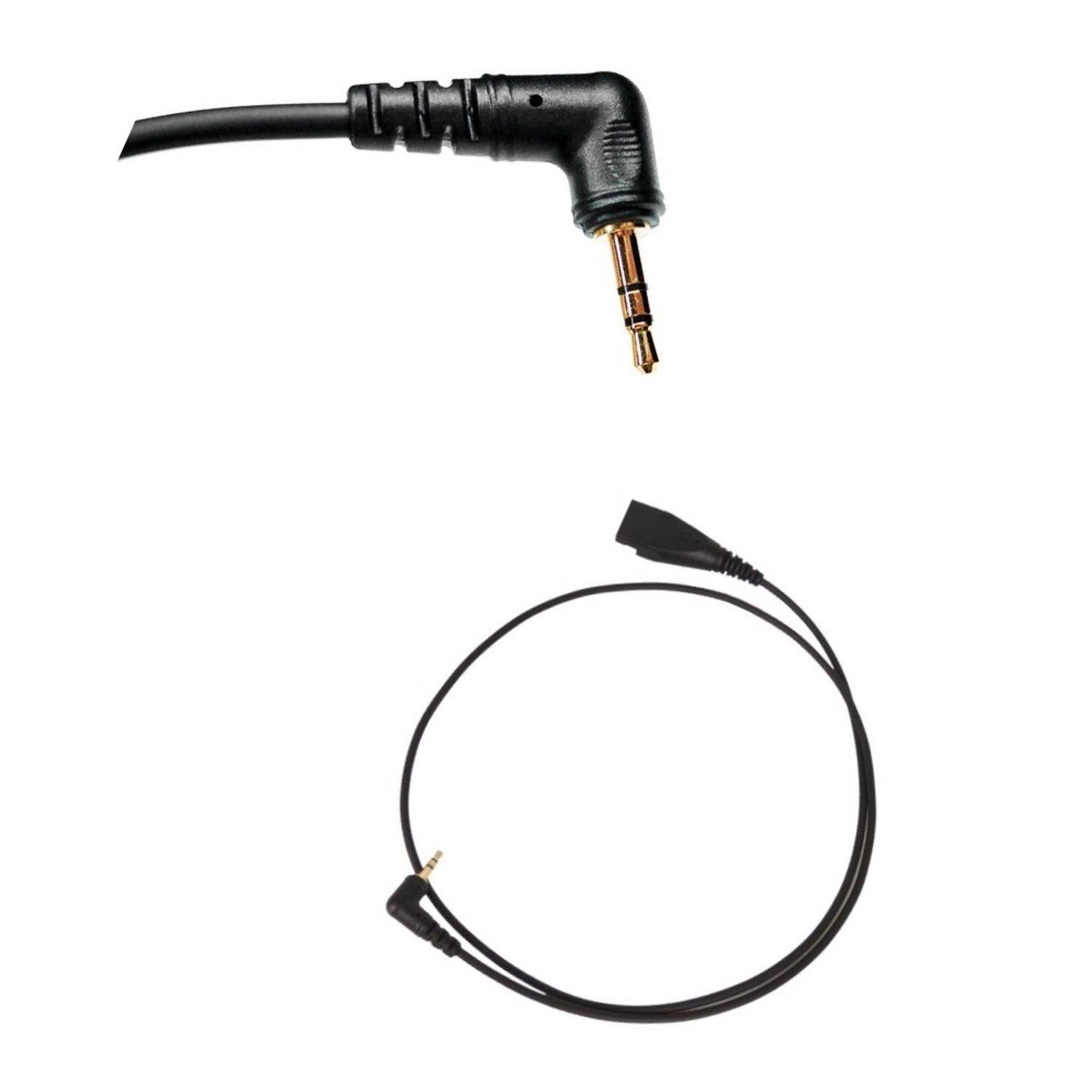 GEQUDIO 2.5mm-Klinke-Kabel kompat. mit Gigaset, Panasonic TK-Zubehör
