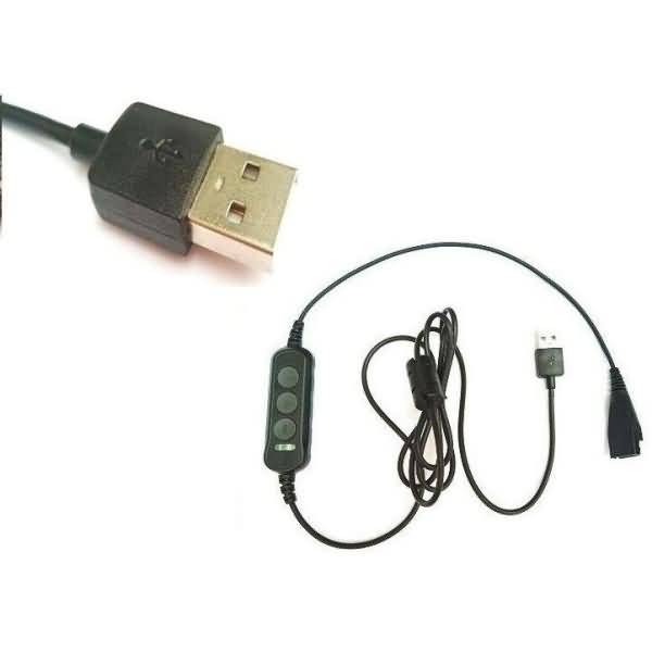 GEQUDIO USB Kabel kompatibel mit PC und Mac TK-Zubehör