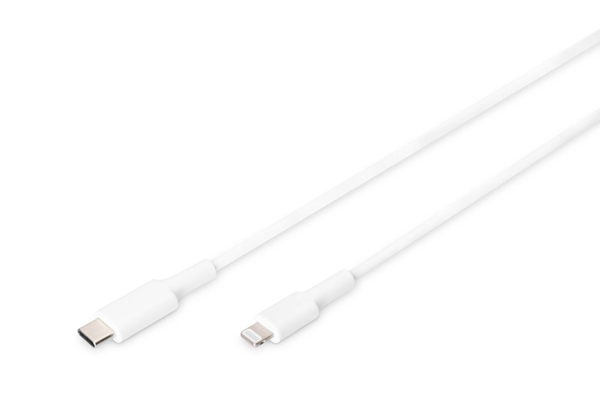 DIGITUS Daten- / Ladekabel, USB-C - Lightning, MFI 1,0m