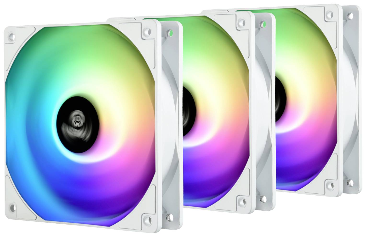 Enermax Fan HF120 ARGB Case Fan 120mm White 3-Pack
