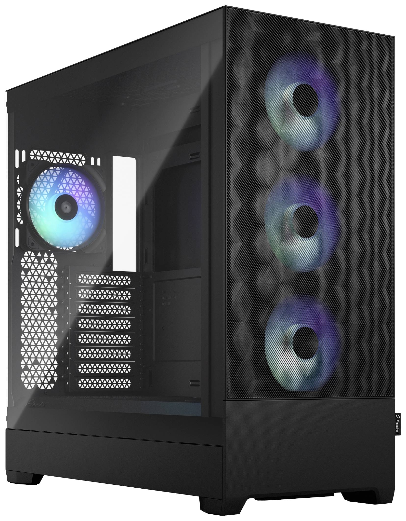 FRACTAL DESIGN Geh Pop XL Air RGB Black TG Clear Tint - FD-C-POR1X-06