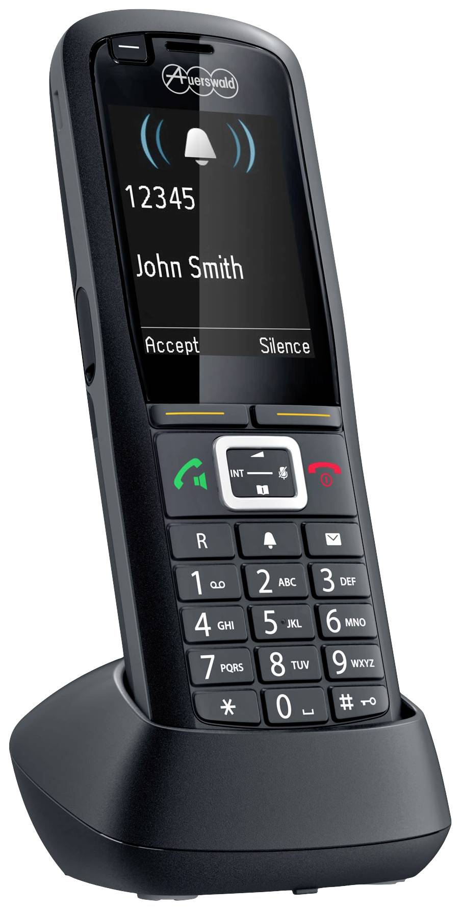 AUERSWALD Telefon COMfortel M730 anthrazit DECT Telefon