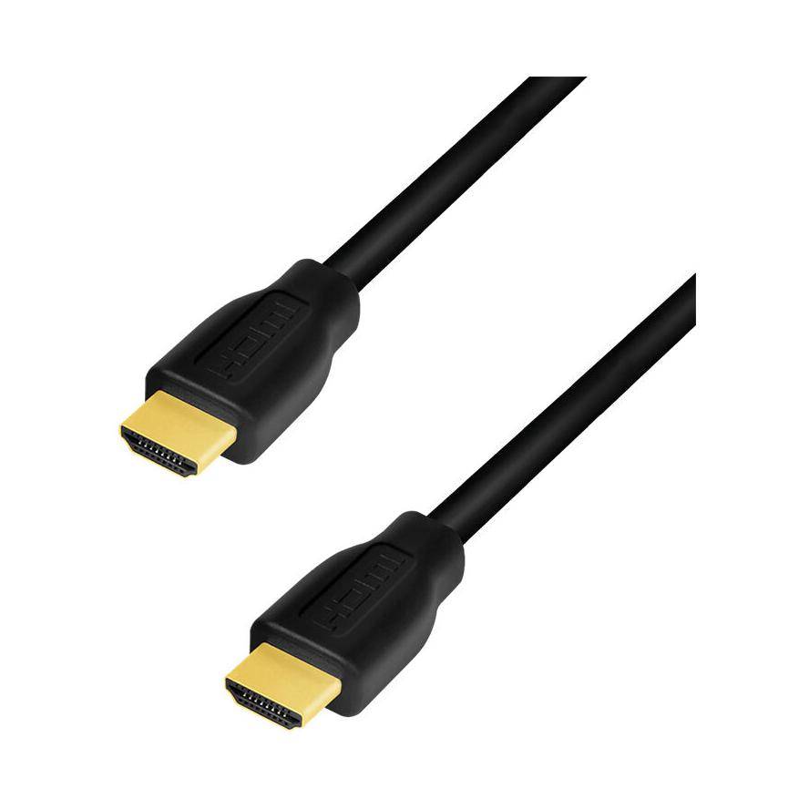 Logilink HDMI-Kabel A/M zu A/M, 4K/60 Hz, CCS, schwarz, 5,0m Logilink HDMI-Kabel A/M zu A/M, 4K/60 Hz, CCS, schwarz, 5,0m