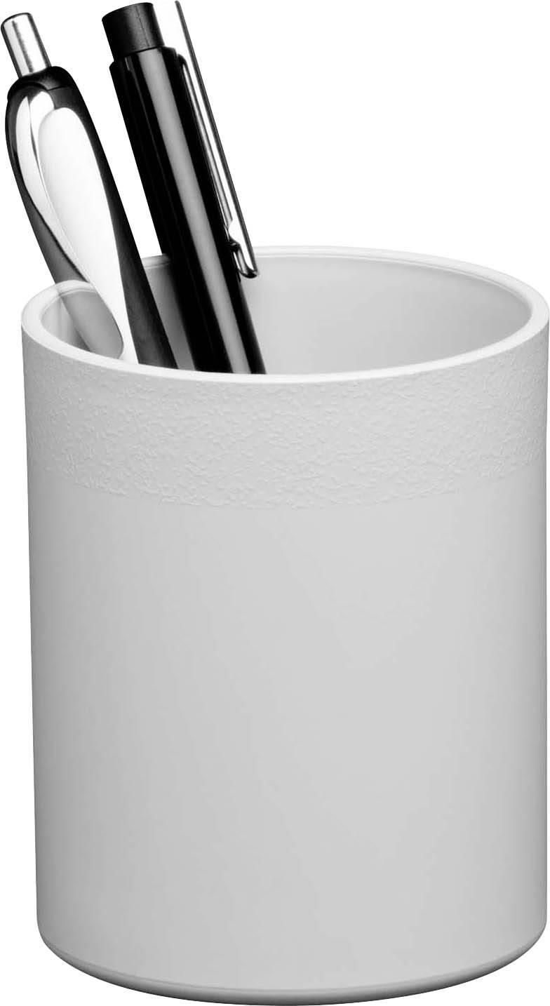 4005546729770 - 6 x Stifteköcher Eco recycelte Kunststoffe 80x100mm grau 4005546729770 - 6 x Stifteköcher Eco recycelte Kunststoffe 80x100mm grau