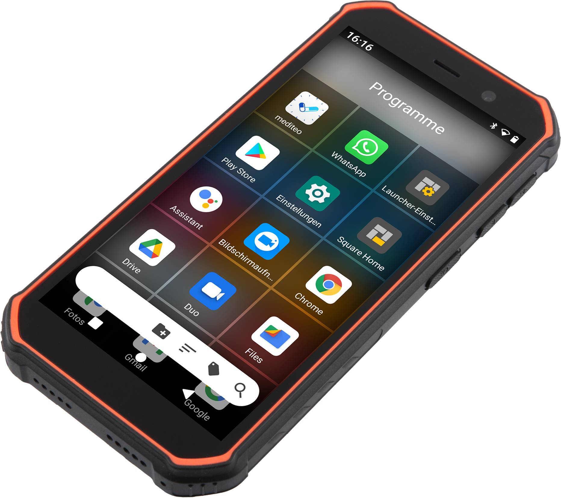 Olympia Smartphone   TREK              Outdoor/IP68    sw/or Mobilfunktelefone
