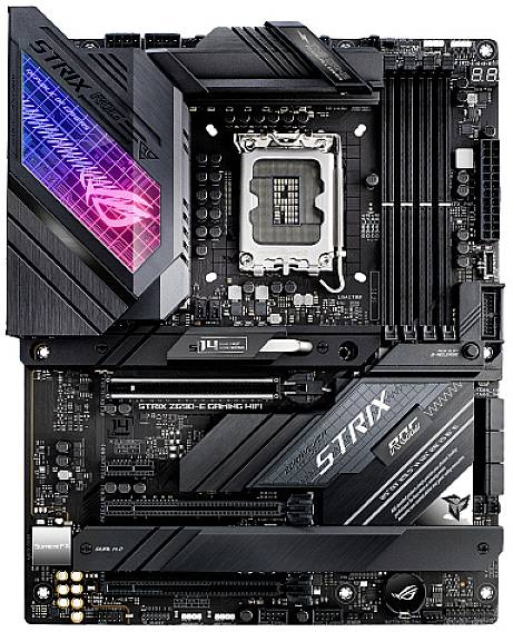 4711081494638 - ROG STRIX Z690-E GAMING WIFI Mainboard Sockel (PC) Intel® 1700 Formfaktor (Details) ATX Mainboard-Chipsatz Intel® Z690 4711081494638 - ROG STRIX Z690-E GAMING WIFI Mainboard Sockel (PC) Intel® 1700 Formfaktor (Details) ATX Mainboard-Chipsatz Intel® Z690