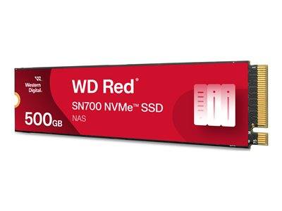 SSD WD Red M.2 2280 500GB NVMe SN700 intern Solid State Drives