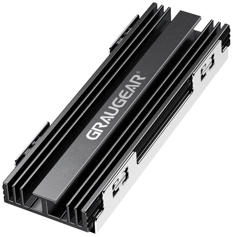 GRAUGEAR Kühlkörper SSD M.2NVMe für PS5 Speichererweiterung retail SSD Kühler