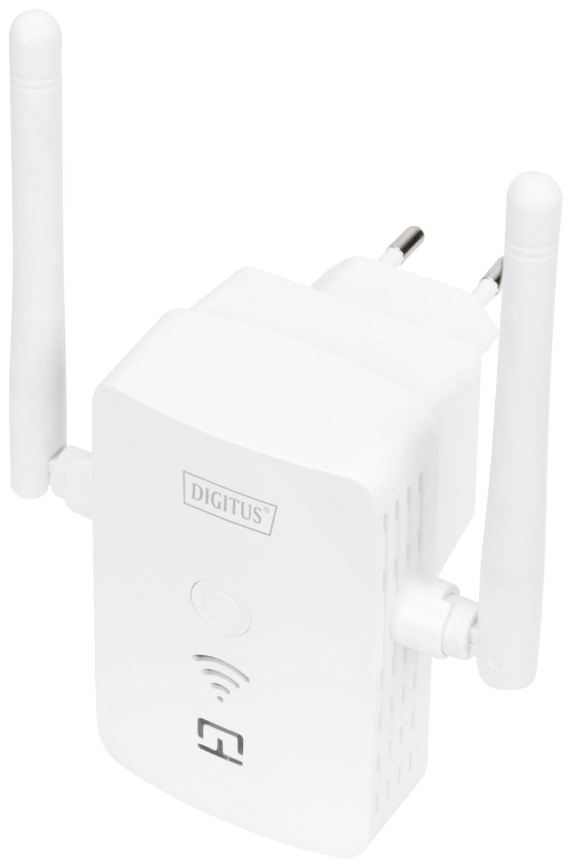 DIGITUS 300 Mbps Wireless Repeater 2,4 GHz+USB-Ladeanschluß DIGITUS 300 Mbps Wireless Repeater 2,4 GHz+USB-Ladeanschluß
