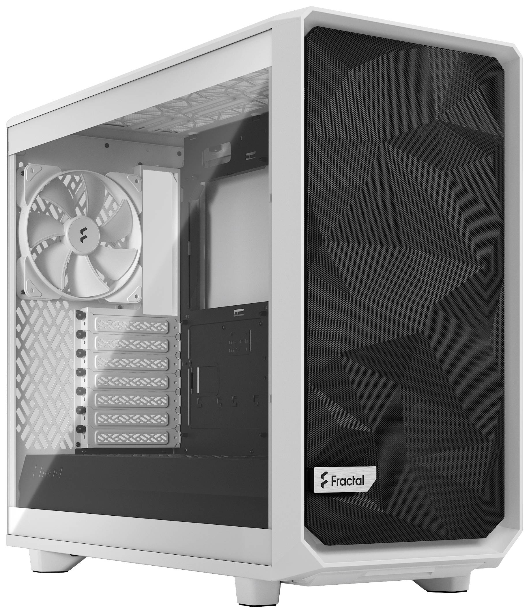 FRACTAL DESIGN Geh Meshify 2 Lite White TG Clear Tint Gehäuse