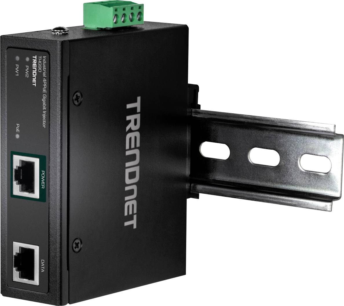 TRENDnet Hardened Industrial 90W Gigabit 4PPoE Injector