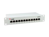 4015867225950 - Equip Patchpanel 12x RJ45 Cat6 10 FTP 1HE ISO IEC hellgrau 4015867225950 - Equip Patchpanel 12x RJ45 Cat6 10 FTP 1HE ISO IEC hellgrau