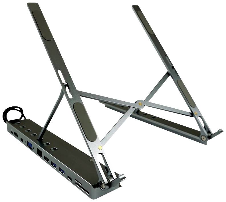 LC-Power USB-Hub LC-HUB-C-Multi-Stand (Notebook-Halter),  (BILD1)