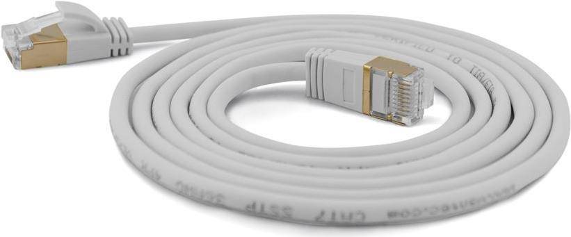 Wantec Patchkabel SSTP CAT7 Ste. CAT6a d=4mm 3,00m grau, 7190 (BILD1)