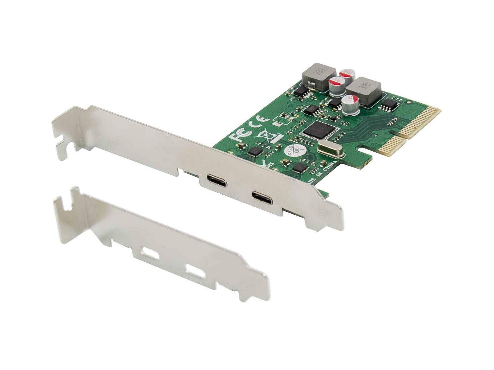4015867227992 - EMRICK08G Schnittstellenkarten EMRICK08G 2-Port USB 32 Gen 2 Typ-C PCIe EMRICK08G 4015867227992 4015867227992 - EMRICK08G Schnittstellenkarten EMRICK08G 2-Port USB 32 Gen 2 Typ-C PCIe EMRICK08G 4015867227992