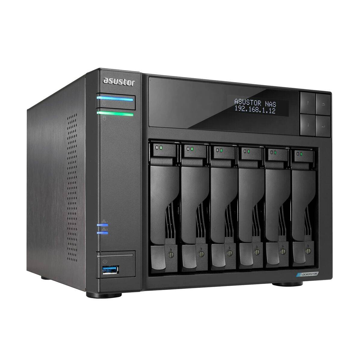 ASUSTOR Lockerstor NAS AS6706T 6-Bay ASUSTOR Lockerstor NAS AS6706T 6-Bay