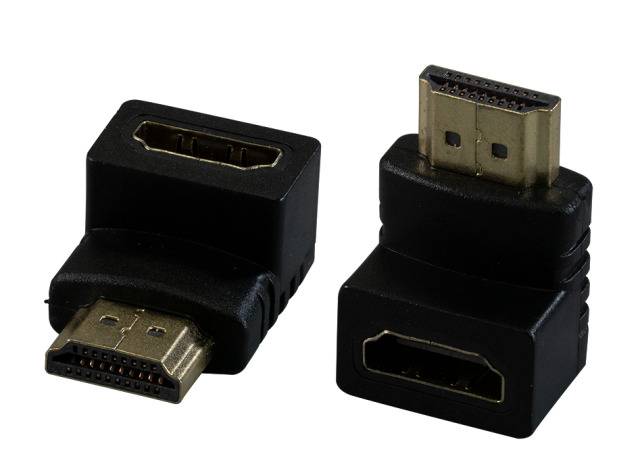 EFB HDMI Adapter Typ A Stecker/Buchse 90° gewinkelt
