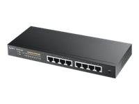 Zyxel Smart Switch 8x GbE GS1900-8HP V3 L2 PoE 77Watt - GS1900-8HP-EU0103F