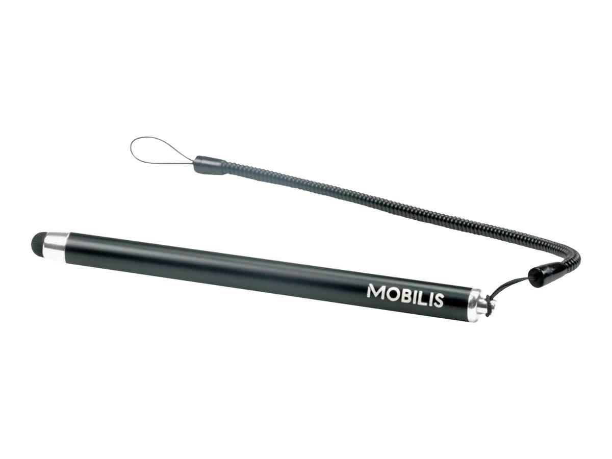 Mobilis Pack of 10 Bl. capac. stylus Matte Bl. + spiral cord Tablet Zubehör