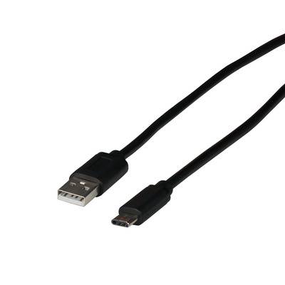 EFB USB2.0 Anschlusskabel A-C,St.-St.,1m, 480Mbit 3A