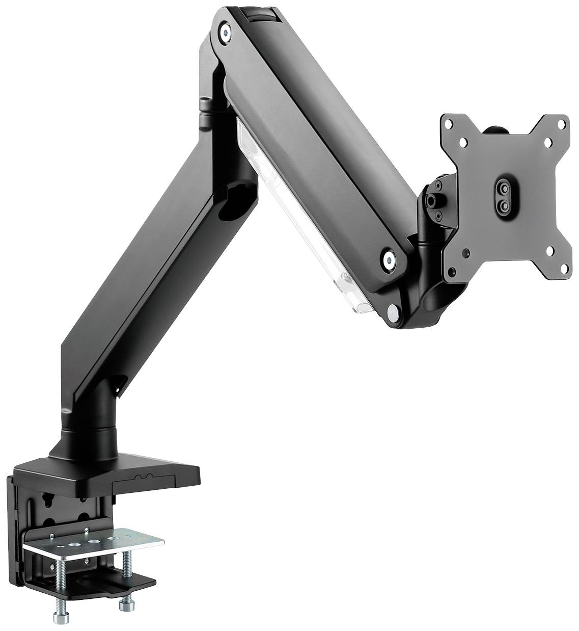 DIGITUS TIS 15-35 1TFT 4Gelenke schwarz Max.15KG Gasfeder Tischhalter für Monitor