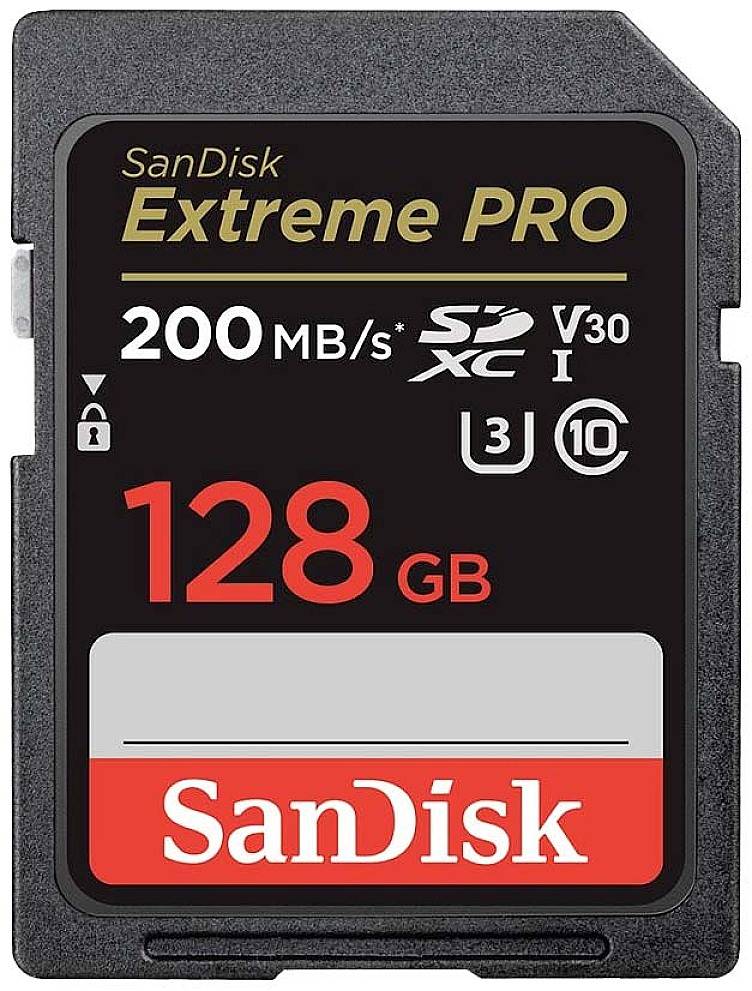 SD Extreme PRO UHS-I Card 128GB SanDisk SDXC - SDSDXXD-128G-GN4IN