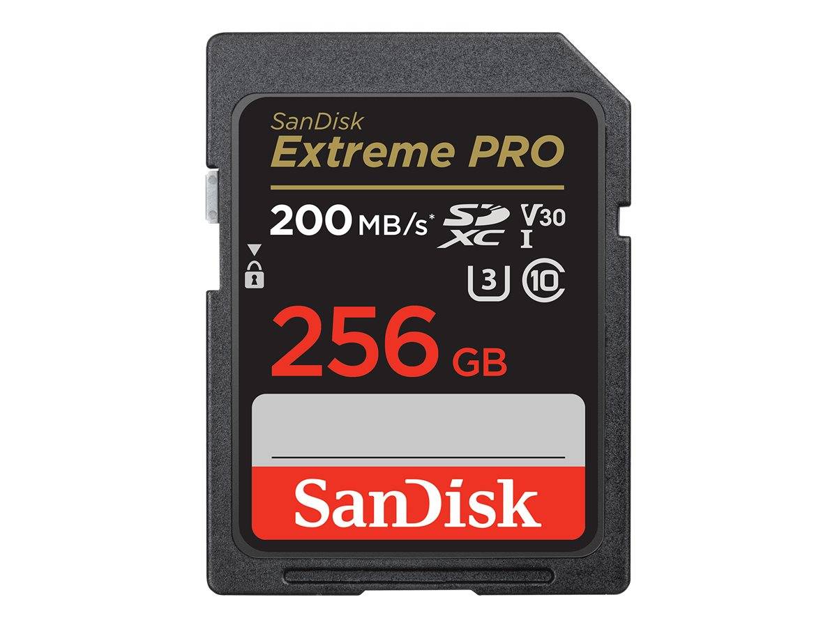 SD Extreme PRO UHS-I Card 256GB SanDisk SDXC - SDSDXXD-256G-GN4IN