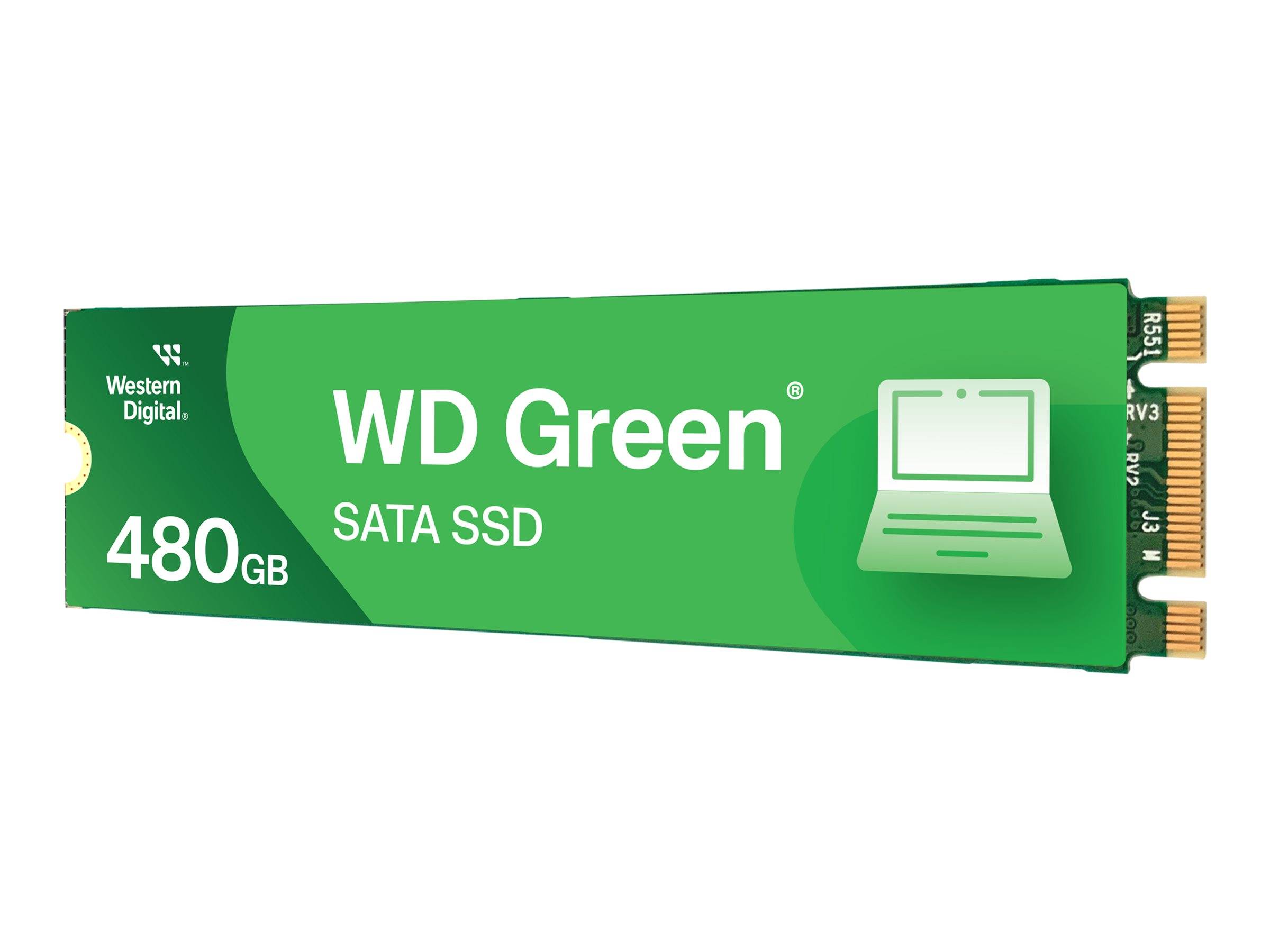 SSD WD Green 2,5 (6.4cm) 480GB SATA3 7mm intern, Western  (BILD1)
