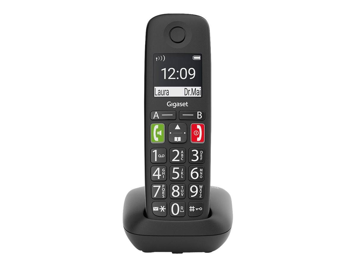Gigaset E290 schwarz int. Gigaset E290 schwarz int.