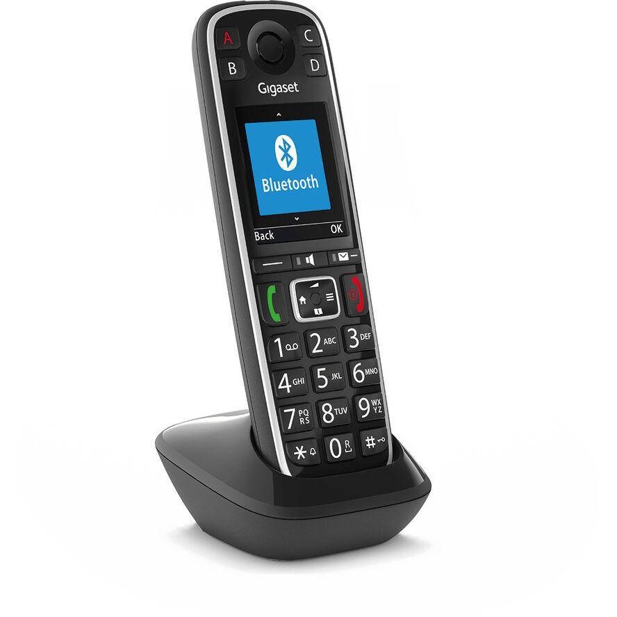 Gigaset E720 HX schwarz int. Telefone
