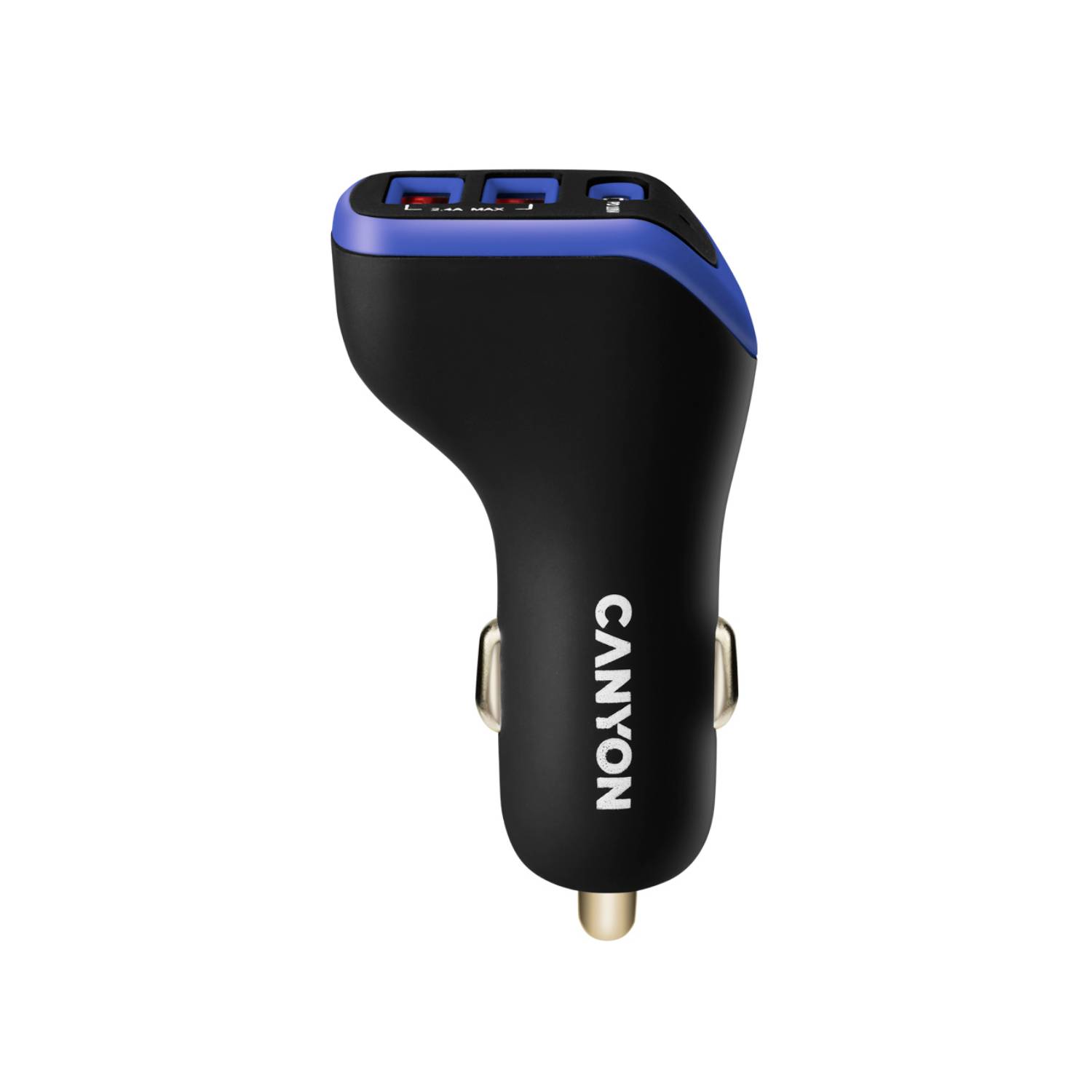 5291485006631 - C-08 - Auto-Netzteil - 18 Watt - 24 A - 3 Ausgabeanschlussstellen (USB USB-C) - Schwarz lila 5291485006631 - C-08 - Auto-Netzteil - 18 Watt - 24 A - 3 Ausgabeanschlussstellen (USB USB-C) - Schwarz lila