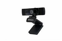Verbatim Webcam mit Dual Mikro AWC-03 Ultra HD 4K Autofokus retail - 49580