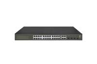 LevelOne Switch 24x GE GES-2128P 4xGSFP 19 380W 24xPoE+ - GES-2128P