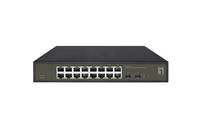 LevelOne Switch 16x GE GES-2118 2xGSFP 19 Hilbert - GES-2118