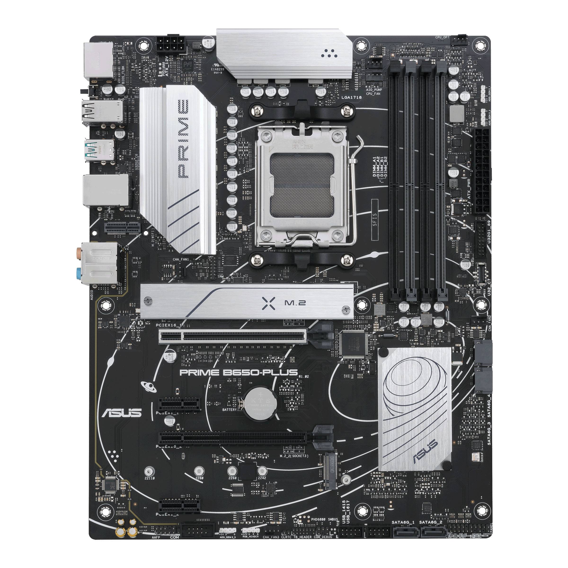 MB ASUS PRIME B650-PLUS (AMD,AM5,DDR5,ATX) - 90MB1BS0-M0EAY0