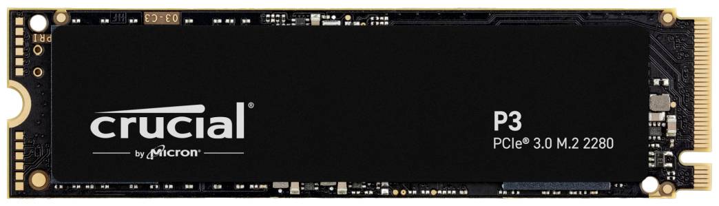 SSD 4TB Crucial M.2 (2280) P3 NVMe PCIe intern retail - CT4000P3SSD8