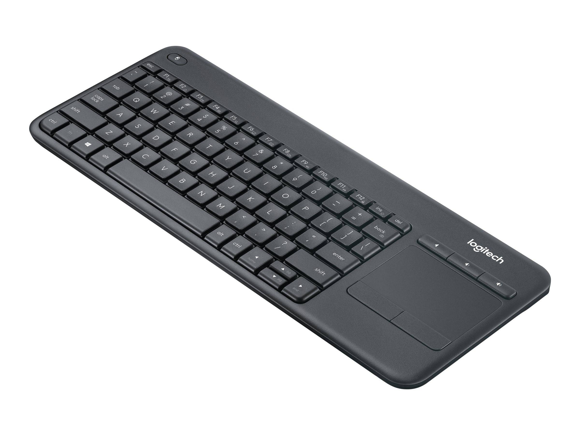 NL Logitech K400 Plus Wireless Keyboard Dark Grey US Layout - 920-007145