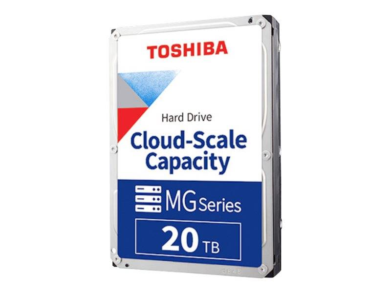 Toshiba 8.9cm (3.5) 20TB SATA3 Enterprise Capacity 7200 512 intern - MG10ACA20TE