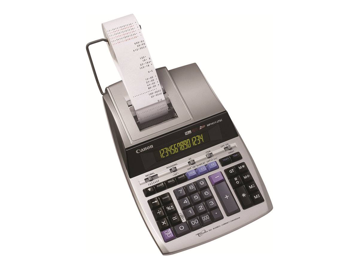 Canon Tischrechner MP1411-LTSC 14 stellig 2 farbiges Display - MP1411-LTSC