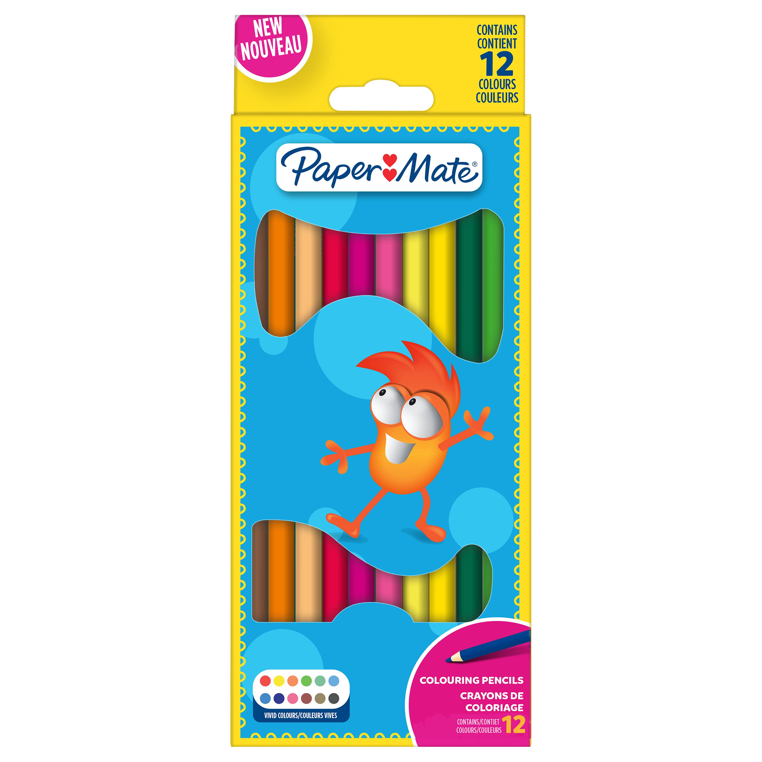 PAPER MATE Buntstifte Kids Colouring Bunt 12er M Blister