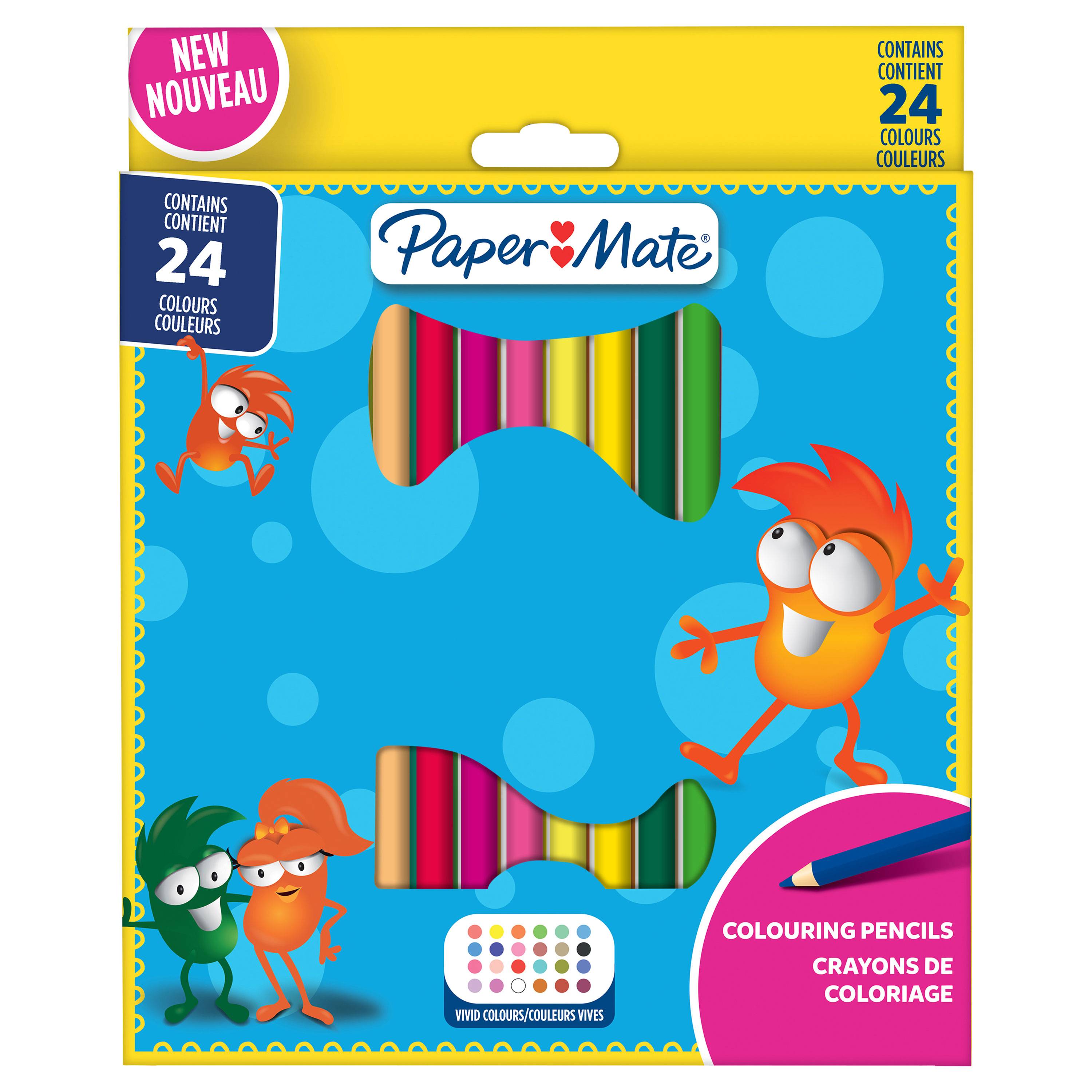 PAPER MATE Buntstifte Kids Colouring Bunt 24er M Blister