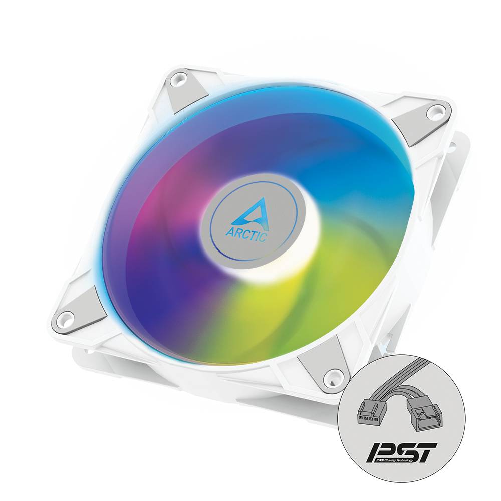 ARCTIC Lüfter P14 PWM PST A-RGB 0dB (White) - ACFAN00276A