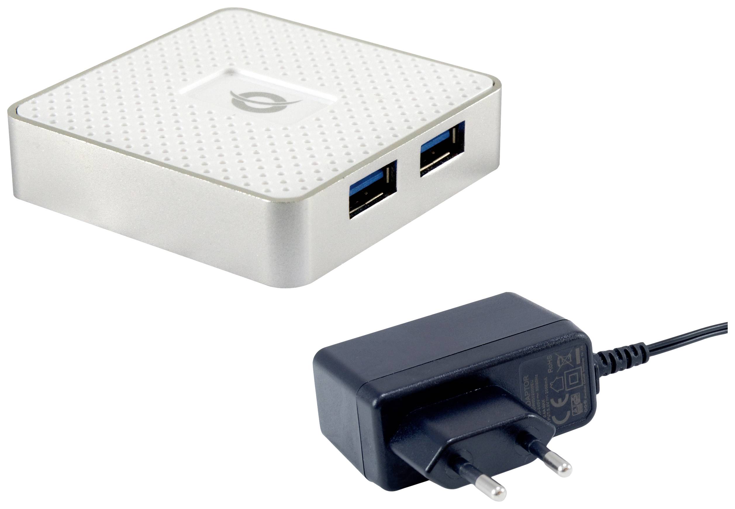 4015867229910 - HUBBIES03W Schnittstellen-Hub USB 32 Gen 1 (31 Gen 1) Micro-B 5000 Mbit s Weiß