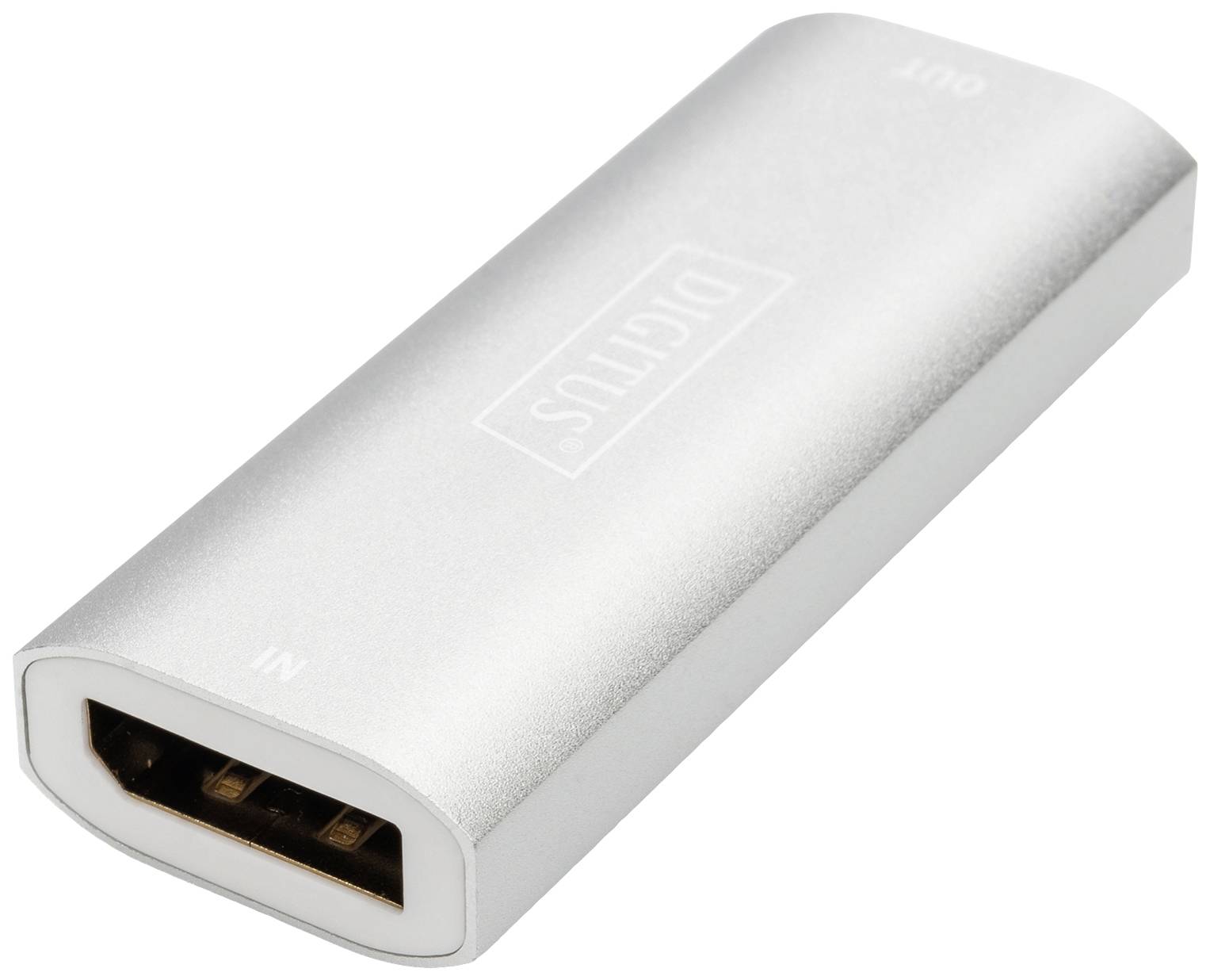 DIGITUS DisplayPort-Repeater bis 30m 8K silber - DS-55524