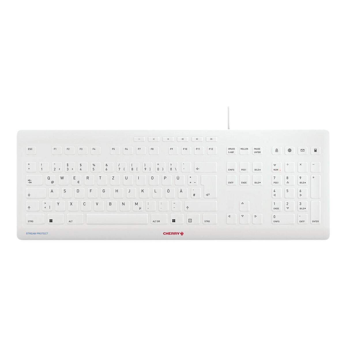 Cherry TAS STREAM PROTECT KEYBOARD Corded DE-Lay