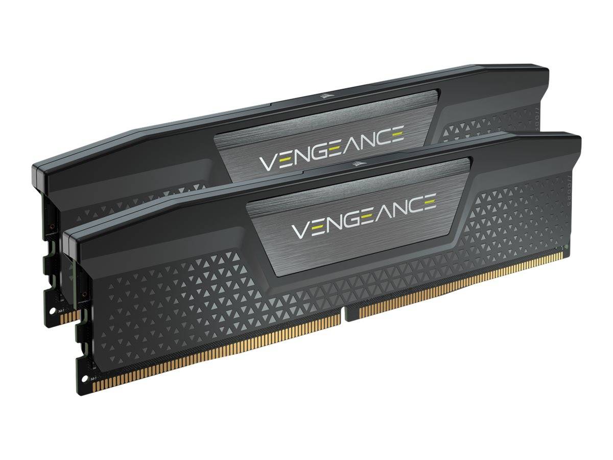 DDR5 64GB PC 6200 CL32 CORSAIR KIT (2x32GB) VENGEANCE Black retail - CMK64GX5M2B6200C32