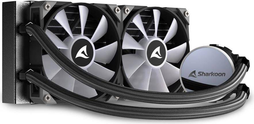 Sharkoon Wasserkühlung S70 RGB 2 Lüfter 240mm schwarz Sharkoon Wasserkühlung S70 RGB 2 Lüfter 240mm schwarz