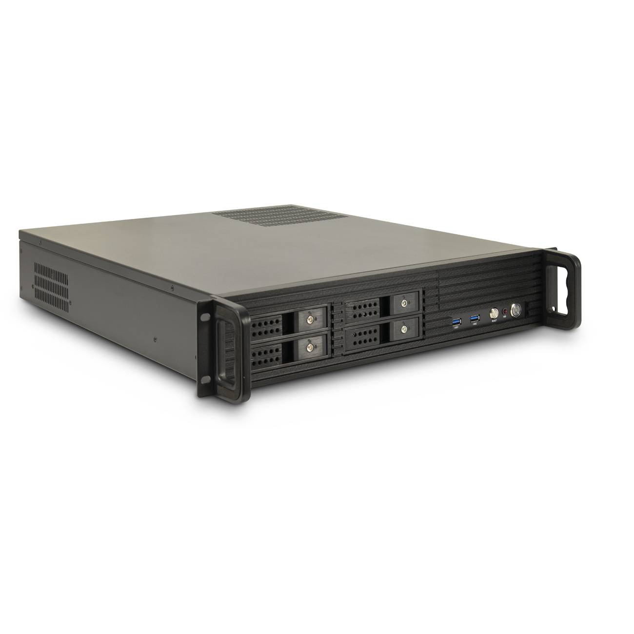 Inter-Tech 48.3cm IPC 2U-2504 2HE STORAGE o.PSU 19